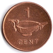 WYSPY SALOMONA 1 cent 2005, KM# 24, AU