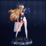 Figurka druk 3D żywica " Blue Archive - Asuma Toki - F1548 " - 180 mm