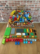 LEGO, DUPLO, KLOCKI, LUDZIKI, POCIĄG, KONIE, RYCERZE. 