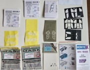 Maski do malowania 1:48 Hasegawa AH-64A/D/E Apache i Academy OH-6/MD-500 