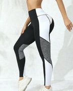 Elastyczne legginsy do fitnessu i treningu. 
