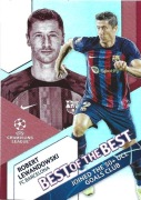 TOPPS UEFA COMPETITIONS 2022/2023 ROBERT LEWANDOWSKI FC BARCELONA BEST
