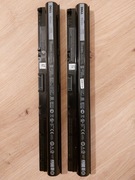 Dwie uszkodzone baterie Dell M5Y1K 14.8V