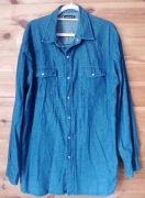 Koszula młodzieżowa jeansowa firmy Stanfield rozmiar 2XL