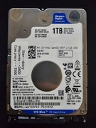 Dysk HDD 2,5” 1TB WD Blue WD10SPZX SATA | 100% OK | 3275h | SMART OK