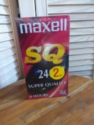 Kaseta VHS Maxell SQ 240 2 sztuki