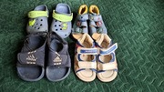 Sandałki,klapki r.20 zestaw 4pary
