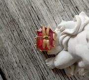 Piękny pierścionek By Dziubeka glamour chic