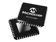 Pamięć EEPROM AT27C4096-55, PLCC44, organizacja 256k x 16