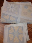 Narzuta 300x220 patchwork dekoracyjna z poszewką 76x58