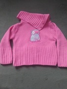 Sweterek, golf dla dziewczynki, r. 86-92