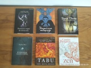 Okultura - Zestaw m.in Tarot Thota, Tabu, Dwanaście stopni do oświecenia