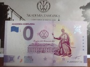 Ostatnie sztuki Banknot 0 euro Akademia