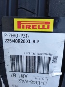 2 x jak nowe opony Pirelli P Zero, 225x40x20 prod. Luty 2026, 735pln/szt.