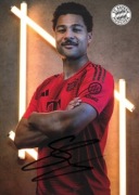 Serge Gnabry Bayern Monachium karta z oryginalnym autografem