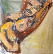 "Apatia" obraz olejny