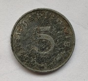 Niemcy - Trzecia Rzesza 5 reichsfenigów, 1940 r. „A” - Berlin (S165)