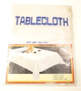 PRL Nowy Obrus w Org. Opakowaniu Gumowany 135x182 Made in Taiwan