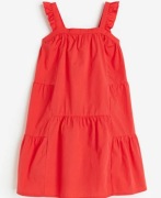 H&M Sukienka bez Rękawów Czerwona Rozmiar 134