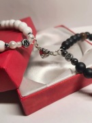 Komplet bransoletek personalizowanych dla par 