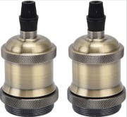 oprawki E26/E27, w stylu vintage, aluminiowa oprawka 3 sztuki