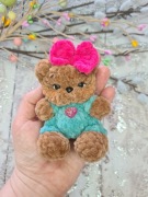 Brelok Breloczek Miś Zawieszka Prezent Ozdoby Na Szydełku 