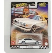 Hot wheels BMW M5 E34 biały czarny fast Furious 1991