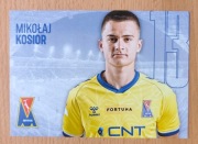 Oficjalna karta klubowa Motor Lublin 2023/24 Mikołaj Kosior