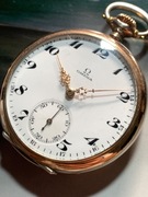 Zegarek kieszonkowy Omega super stan srebro 51mm