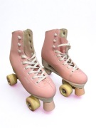 Wrotki damskie różowe klasyczne r.40 stan bardzo dobry Oxelo