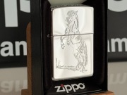 Zapalniczka Zippo 2002 Horse, High Polish Chrome, NOWA