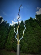 Rzeźba ogrodowa, drzewo, 100% stal nierdzewna