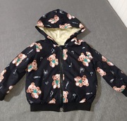 Kurtka chłopięca wiosenna z kapturem rozmiar 80