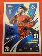 MATCH ATTAX UCL 2025/26 2026 MAN OF THE MATCH 316 JEREMIE FRIMPONG LIV