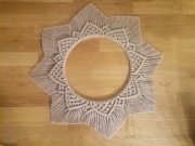 Sprzedam mandala makrama ze sznurka bawełnianego