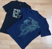 Zestaw dwóch T-shirt koszulek męskich rozmiar s