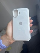 Case iPhone 17 etui silikonowe nowe Logo Apple white białe