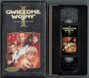 Gwiezdne Wojny 1 Mroczne Widmo - kaseta wideo VHS - POLSKI DUBBING