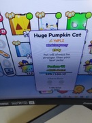 Huge pumpkin cat pet Simulator 99