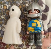 Playmobil 123 (70128): mały rycerz i duszek