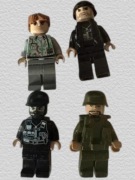 Figurki Cobi stan bdb