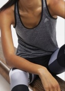 Adidas performance climalite szary tank top sportowy s