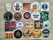 20 podkładek wafli pod piwo JANA SLOCIAK OKOCIM BROKREACJA WATRA i inne