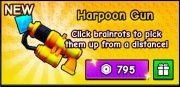 Escape Tsunami For Brainrots! Gamepass Harpoon Gun
