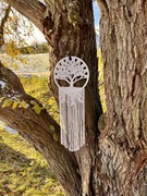 Łapacz snów 30x90cm makrama drzewo życia drzewko