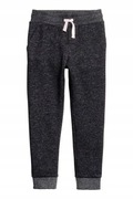 Joggersy H&M czarny 140 cm CZARNY