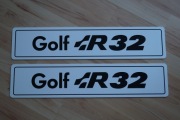 VW Golf .:R32 tablice "rejestracyjne" Nowe!!!