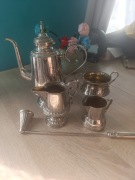 Antyk serwis do kawy herbaty plus wygaszacz do świec