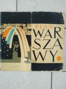 Plan Warszawy 1962  PPWK wydanie czwarte