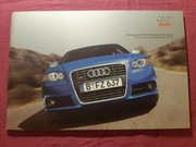 2007 Audi A4 & S4 Pricing and Specification Guide Prospekt angielski UK